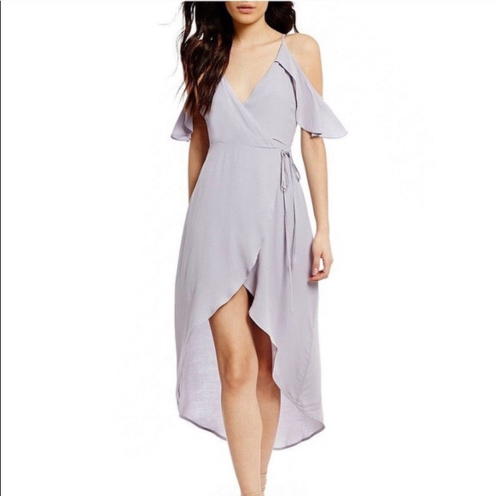 Piper Cold Shoulder Wrap Dress